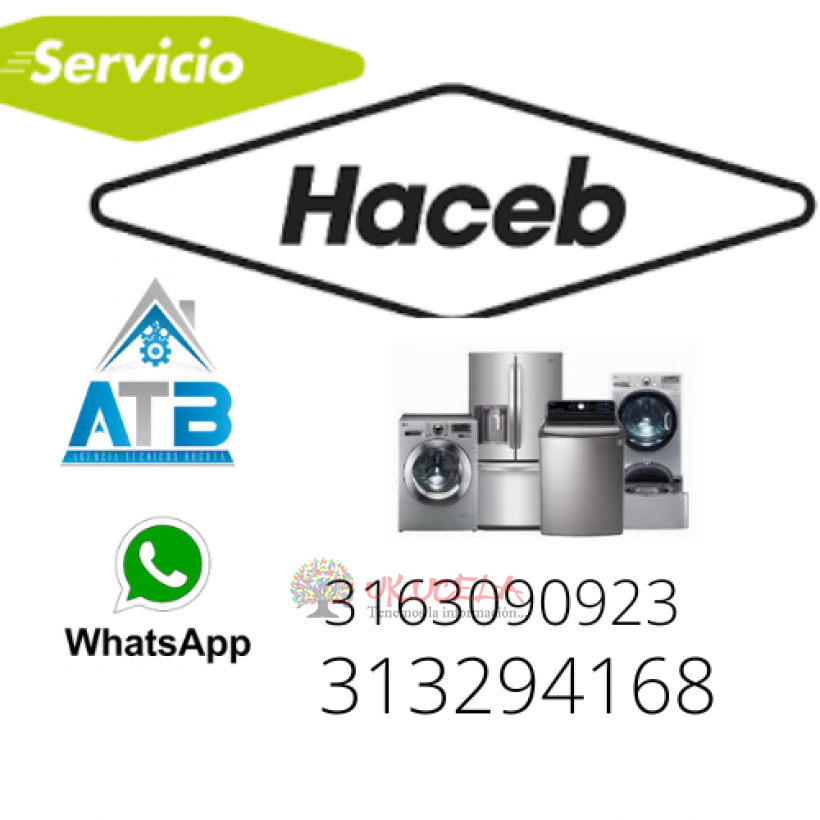 Servicio técnico Lavadoras Neveras  Haceb bosa 3006555042
