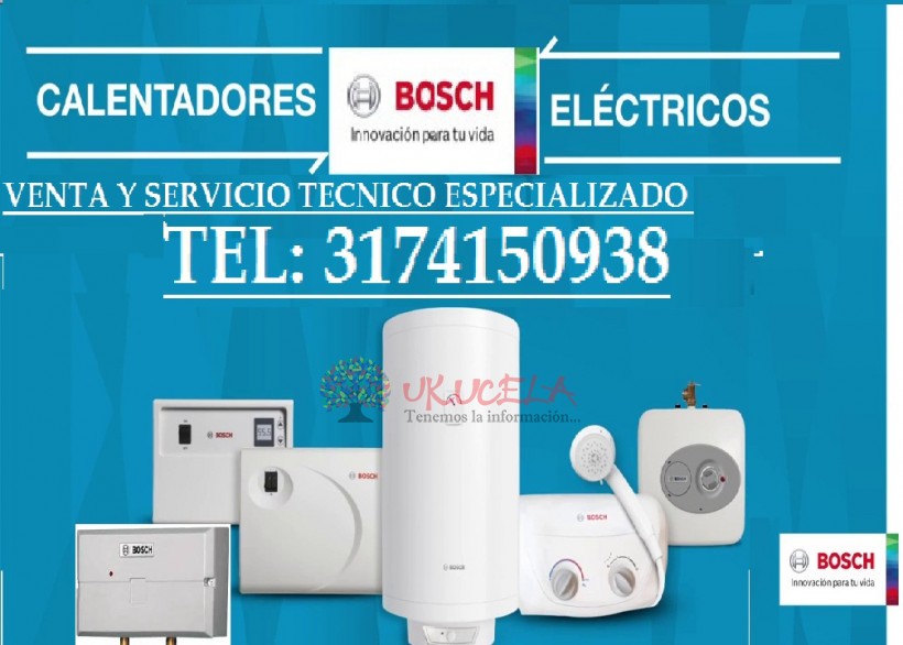 servicio tecnico de calentadores electricos bosch tel 3174150938