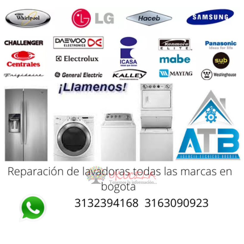 Mantenimientos de Lavadoras  en Bogotá  3132394168