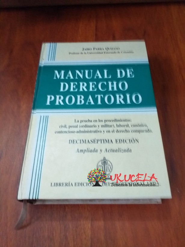 Manual de Derecho Probatorio