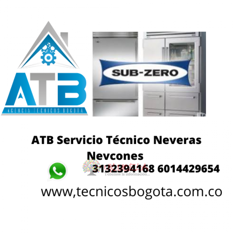 Servicio Técnico Especializado Sube Zero Nevecones Neveras  Grata mira    3006555042