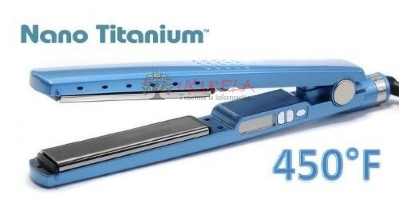 plancha nano titanium Gratis secador 3000 wats