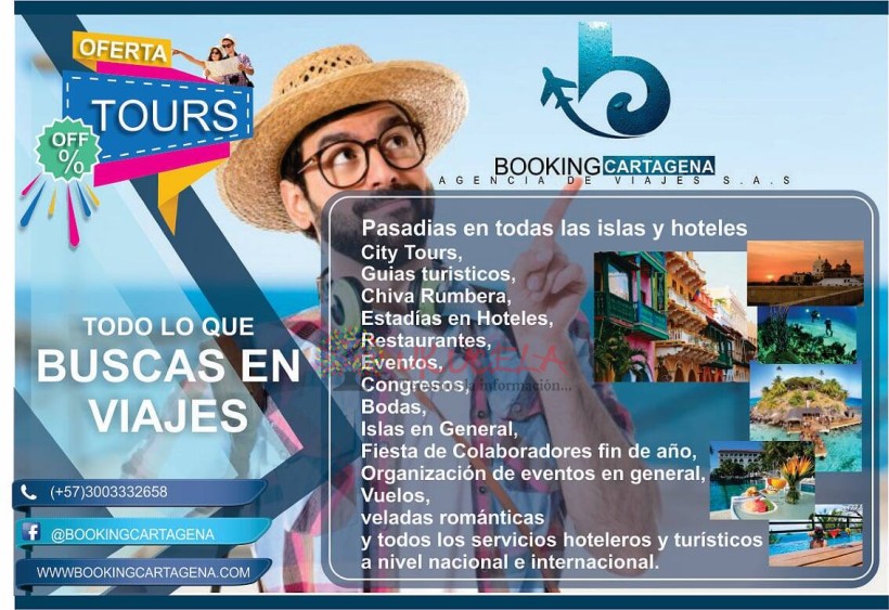 Tour Pasadia 4 o 5 Islas en Cartagena de Indias