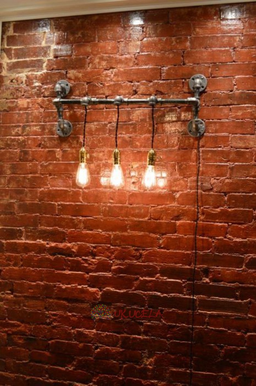 lampara de pared original bombillo edison