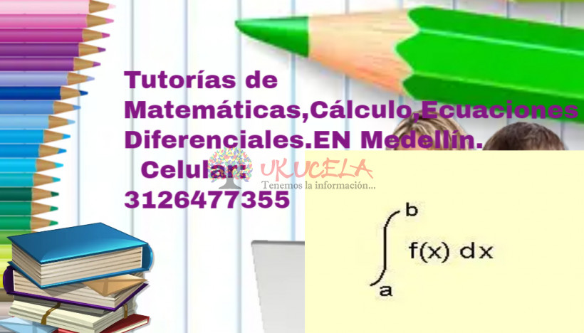 Clases Particulares de Matemáticas Álgebra Cálculo en Medellín