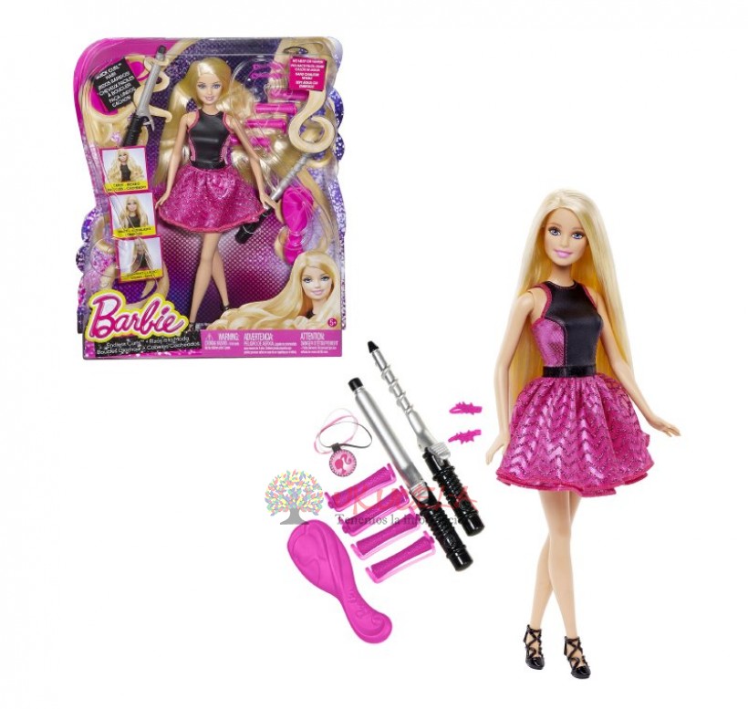 Barbie Interminables Rizos De Moda