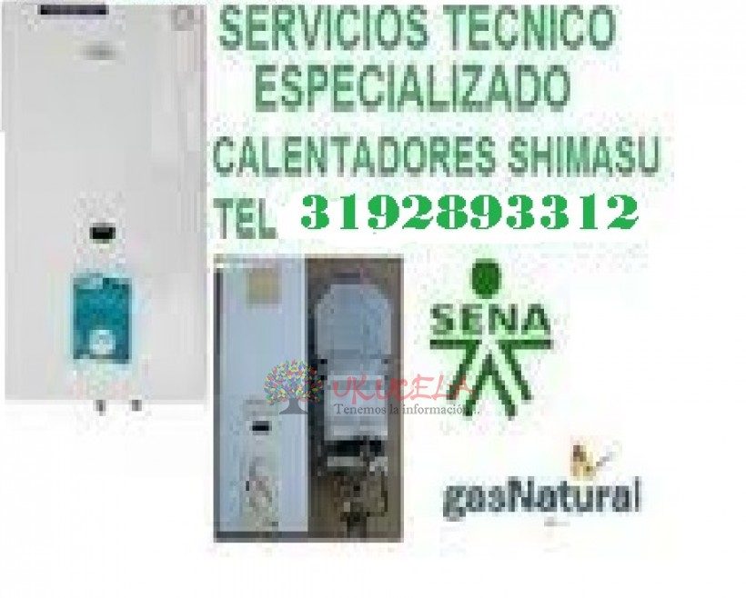 Servicio tecnico de calentadores shimasu 3192893312
