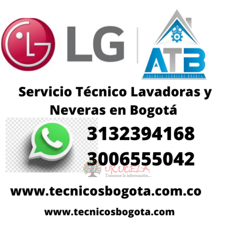 Servicio técnico de  Lavadoras en Bogotá 3006555042