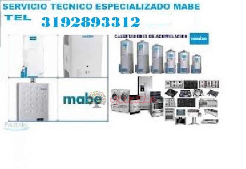 Servicio tecnico de calentadores mabe 3192893312