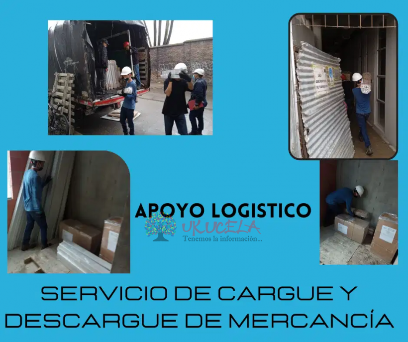 Servicio de carga y descarga de todo tipo de mercancía cuadrillas