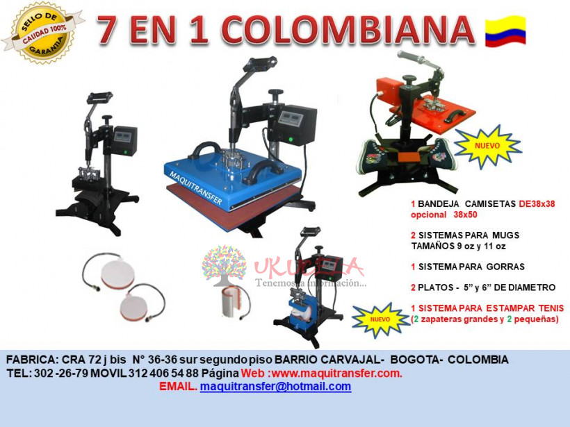 Sublimadoras colombianas