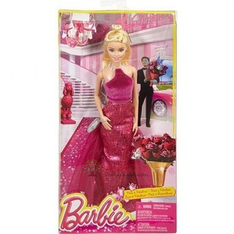 Barbie Rosa Y Fabulosa De Mattel.