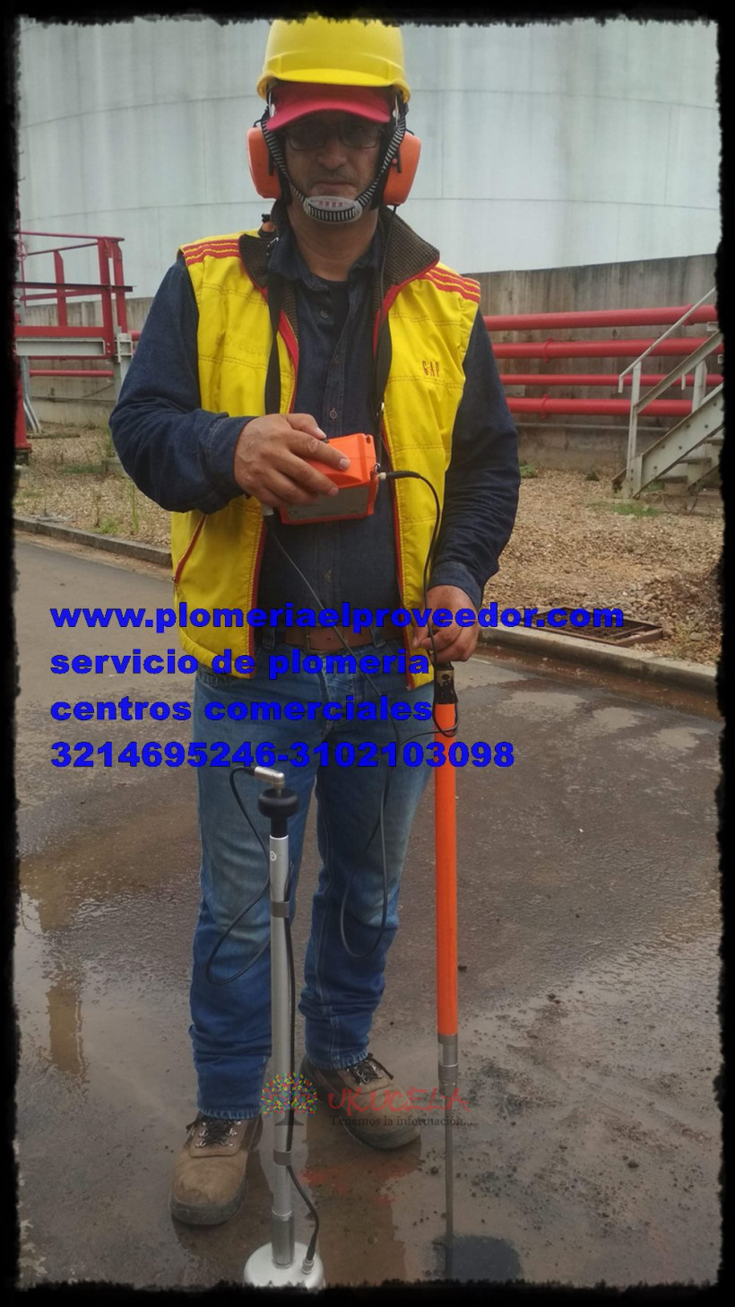 Detectores de fugas de agua - Servicio de plomeria en Medellin y Bogota.