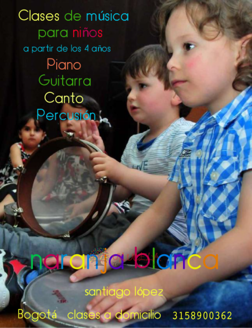 Clases de piano y música para niños