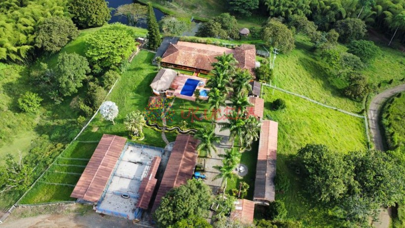 Vendo Finca en el Quindío-230 Cuadras con Lagos-Potencial Ganadero-PERMUTA