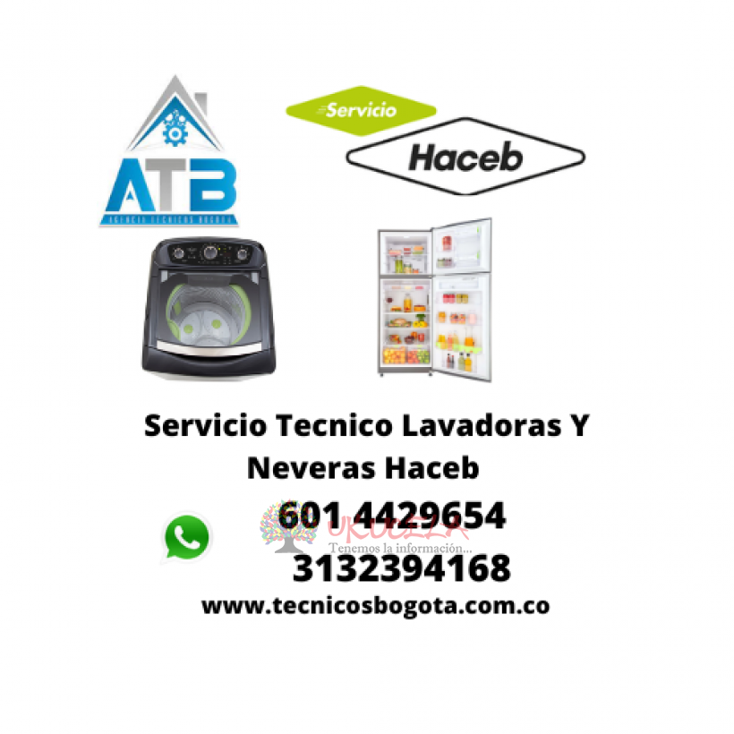 Mantenimientos de Lavadoras y Neveras  Haceb Bogotá  6014429654