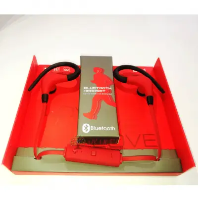 Audífonos Bluetooth Deportivos ROJOS