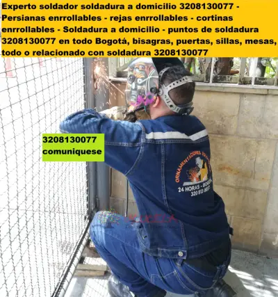 soldadura a domicilio Bogotá las 24 horas