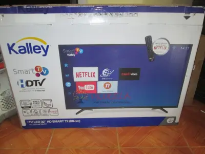 TELEVISOR SMART TV KALLEY DE 32 PULGADAS CON UN AÑO DE GARANTIA NUEVO  HD