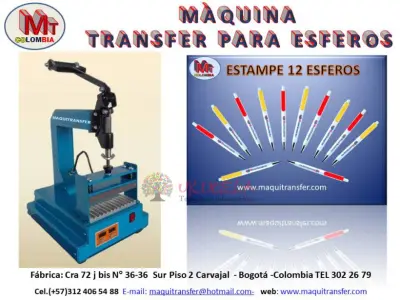 TRANSFER PARA ESTAMPAR ESFEROS