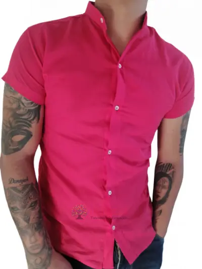 camisa clásica para hombre