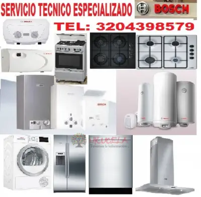 SERVICIO TECNICO ESPECIALIZADO DE CALENTADORES BOSCH TEL 3143771212