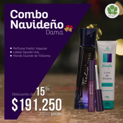 ESPECTACULAR COMBO NAVIDEÑO PARA MUJER