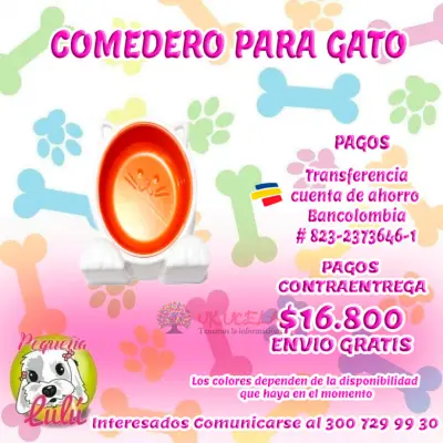 COMEDERO PARA GATO