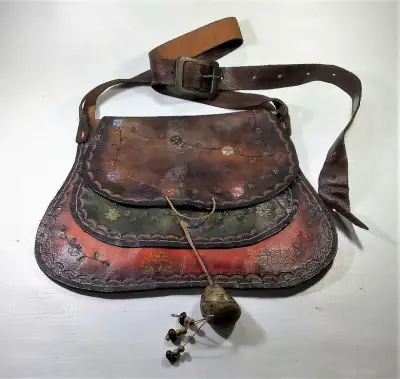 Bolso en Cuero artesanal