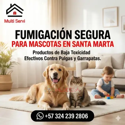 fumigación segura para mascotas en santa marta.