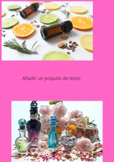Perfumería esencias fragancias y utilitarios