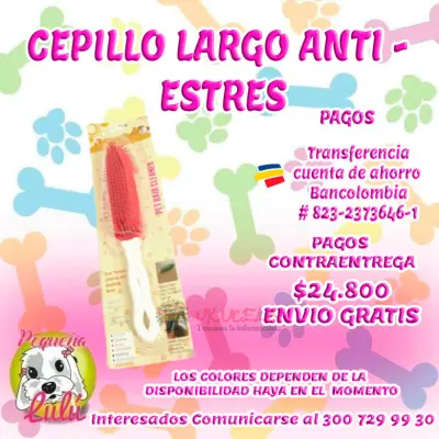CEPILLO PARA PERROS ANTIESTRES