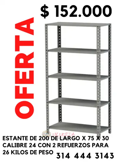 estanteria en oferta