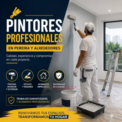 Pintores en Pereira Pintura y mantenimiento de viviendas