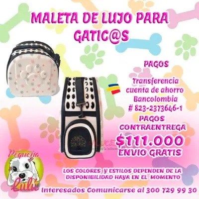 MALETAS PARA PERROS FINA