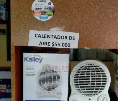 CALENTADOR DE AMBIENTE KALLEY PARA ALCOBA 1 AÑO DE GARANTIA