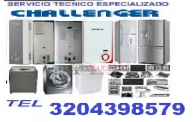 SERVICIO TECNICO ESPECIALIZADO DE CALENTADORES CHALLENGER TEL 3203532062