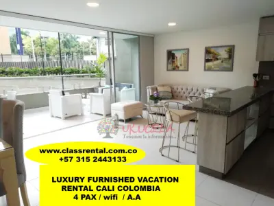 lujoso apartamento amoblado norte Cali