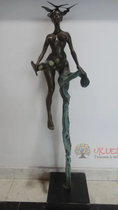 EMIRO GARZÓN ESCULTURA ORIGINAL EN BRONCE