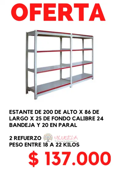 OFERTA DE ESTANTE