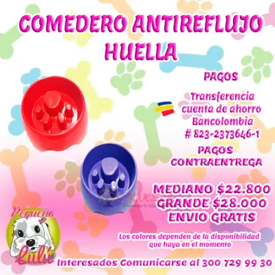 COMEDERO PARA PERROS ANTIREFLUJO
