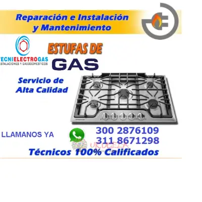Reparación de Estufas  ---Cajica
