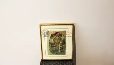 VENDO HERMOSA OBRA DE ARTE "PAPIRO EN HOJILLA"