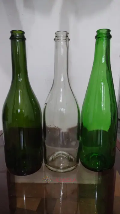BOTELLAS DE VIDRIO SEGUNDA LAVADAS