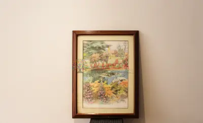VENDO BONITA OBRA DE ARTE "POMERIGGIO IN CAM JOGNA" M. MARTEN