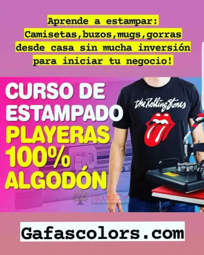 CURSO DE ESTAMPADO SERIGRAFIA Y SUBLIMACION BOGOTA MEDELLIN