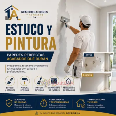 Estuco y pintura de paredes en Armenia  Quindío