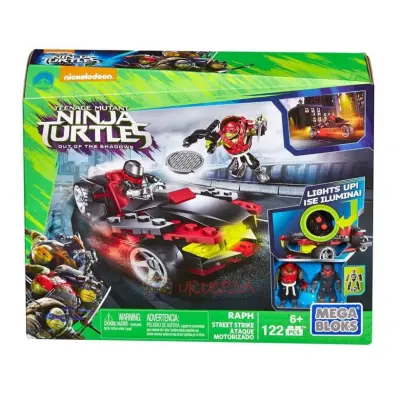 Mega Bloks Tortugas Ninja Raph Y Foot Soldier