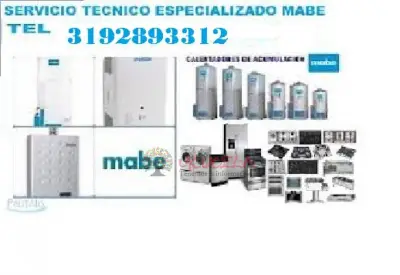 Servicio tecnico de calentadores mabe 3192893312