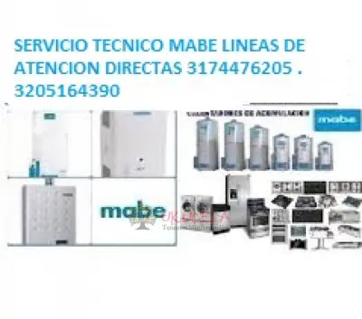 Mabe servicio de Reparación Linea 3003825531